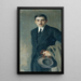 Der Maler Fritz Zerritsch - Hans Schachinger — gerahmtes Bild an der Wand