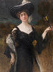 Portrait einer Dame - Hans Temple — Ansicht des Kunstwerks