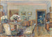 Innenraum Wohnzimmer - Hans Temple — Ansicht des Kunstwerks