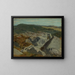 Blick auf Felsen und Gipfel - Hans Thoma — gerahmtes Bild an der Wand