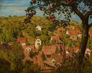 Ansicht auf Mamolsheim - Hans Thoma — Ansicht des Kunstwerks