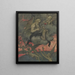 Chronos schärft die Sense - Hans Thoma — gerahmtes Bild an der Wand