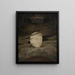 Der Mond - Hans Thoma — gerahmtes Bild an der Wand