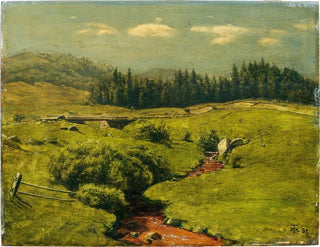 Der braune Bach - Hans Thoma — Ansicht des Kunstwerks