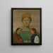 Die Erde - Hans Thoma — gerahmtes Bild an der Wand
