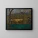 Crépuscule au lac de Garde - Hans Thoma — gerahmtes Bild an der Wand