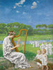 Frühlingsmelodie Mélodie du printemps - Hans Thoma — Ansicht des Kunstwerks