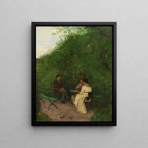 Hans Thoma - Im Garten.webp