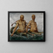 Hommes de mer - Hans Thoma — gerahmtes Bild an der Wand