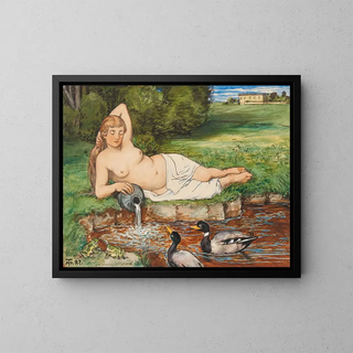 Hans Thoma - Nymph by a Brook.webp