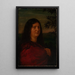 Portrait von Madame Cella Thoma - Hans Thoma — gerahmtes Bild an der Wand