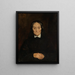 Portrait von Frau Scholderer - Hans Thoma — gerahmtes Bild an der Wand