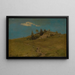 Höhe des Schwarzwalds - Hans Thoma — gerahmtes Bild an der Wand