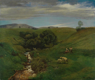 Prairie de la Forêt-Noire - Hans Thoma — Ansicht des Kunstwerks