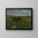 Prairie de la Forêt-Noire - Hans Thoma — gerahmtes Bild an der Wand