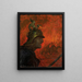 Der Krieg - Hans Thoma — gerahmtes Bild an der Wand