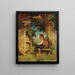 L'amie des abeilles - Hans Thoma — gerahmtes Bild an der Wand
