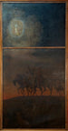 Weihnachts-Triptychon Gemälde - Sternsinger - Hans Thoma — Ansicht des Kunstwerks