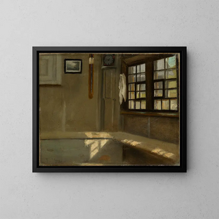 Hans Thoma - Zimmerecke in Bauernhaus.webp