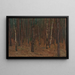 Innenwald-Gemälde - Hans Tichy — gerahmtes Bild an der Wand