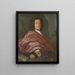 Johann Jakob Scheuchzer - Hans Ulrich Heidegger — gerahmtes Bild an der Wand