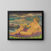 Erwachen, Studie - Hans Unger — gerahmtes Bild an der Wand