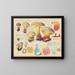 Boletus pachypus - Hans Baldung — gerahmtes Bild an der Wand