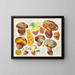 Boletus torosus - Hans Baldung — gerahmtes Bild an der Wand