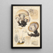 Lentinus gallicus - Hans Baldung — gerahmtes Bild an der Wand