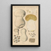 Lycoperdon excipuliforme - Hans Baldung — gerahmtes Bild an der Wand