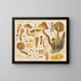 Pholiota squarrosa - Hans Baldung — gerahmtes Bild an der Wand