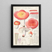 Russula lepida Fries - Hans Baldung — gerahmtes Bild an der Wand