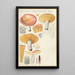 Russula nauseosa - Hans Baldung — gerahmtes Bild an der Wand