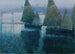 Nacht des Mondes in einem istrischen Hafen - Hans Wild — Ansicht des Kunstwerks