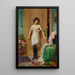 La Tentation - Hans Zatzka — gerahmtes Bild an der Wand