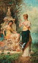 Il m'aime, il ne m'aime pas - Hans Zatzka — Ansicht des Kunstwerks