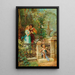 Unter dem Charme der Liebe - Hans Zatzka — gerahmtes Bild an der Wand