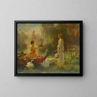 Hans Zatzka - Mail from across the pond.webp