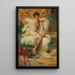 Die Schmuckschatulle - Hans Zatzka — gerahmtes Bild an der Wand