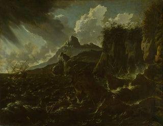 Schiffsunglück in einem Sturm - Hans de Jode — Ansicht des Kunstwerks