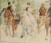La Sortie à cheval - Hans von Faber du Faur — Ansicht des Kunstwerks
