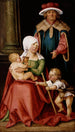 Marie Salomé und Zébédée mit ihren Söhnen Jakob dem Älteren und Johannes dem Evangelisten - Hans von Kulmbach — Ansicht des Kunstwerks