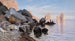 Küstenszene in Capri - Harald Jerichau — Ansicht des Kunstwerks