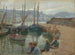 Jungen an der Hafenmauer von Penzance - Harold Charles Francis Harvey — Ansicht des Kunstwerks