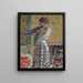 Mädchen beim Ankleiden - Harold Gilman — gerahmtes Bild an der Wand
