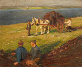 Strecken Sie die Netze - Harold Harvey — Ansicht des Kunstwerks