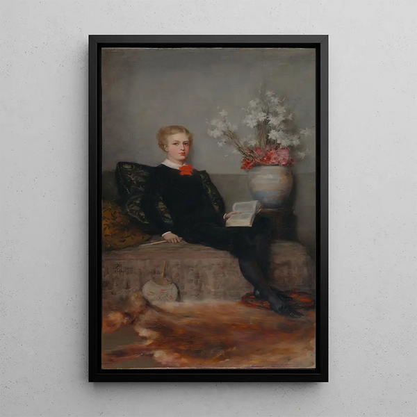 James Buchanan Johnston - Harper Pennington — gerahmtes Bild an der Wand