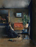 Innenraum blau - Harriet Backer — Ansicht des Kunstwerks