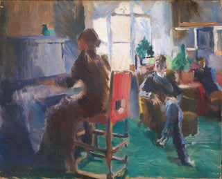 am Klavier - Harriet Backer — Ansicht des Kunstwerks
