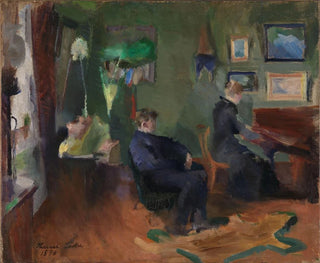 Harriet Backer - Music Interior form Kristiania.webp